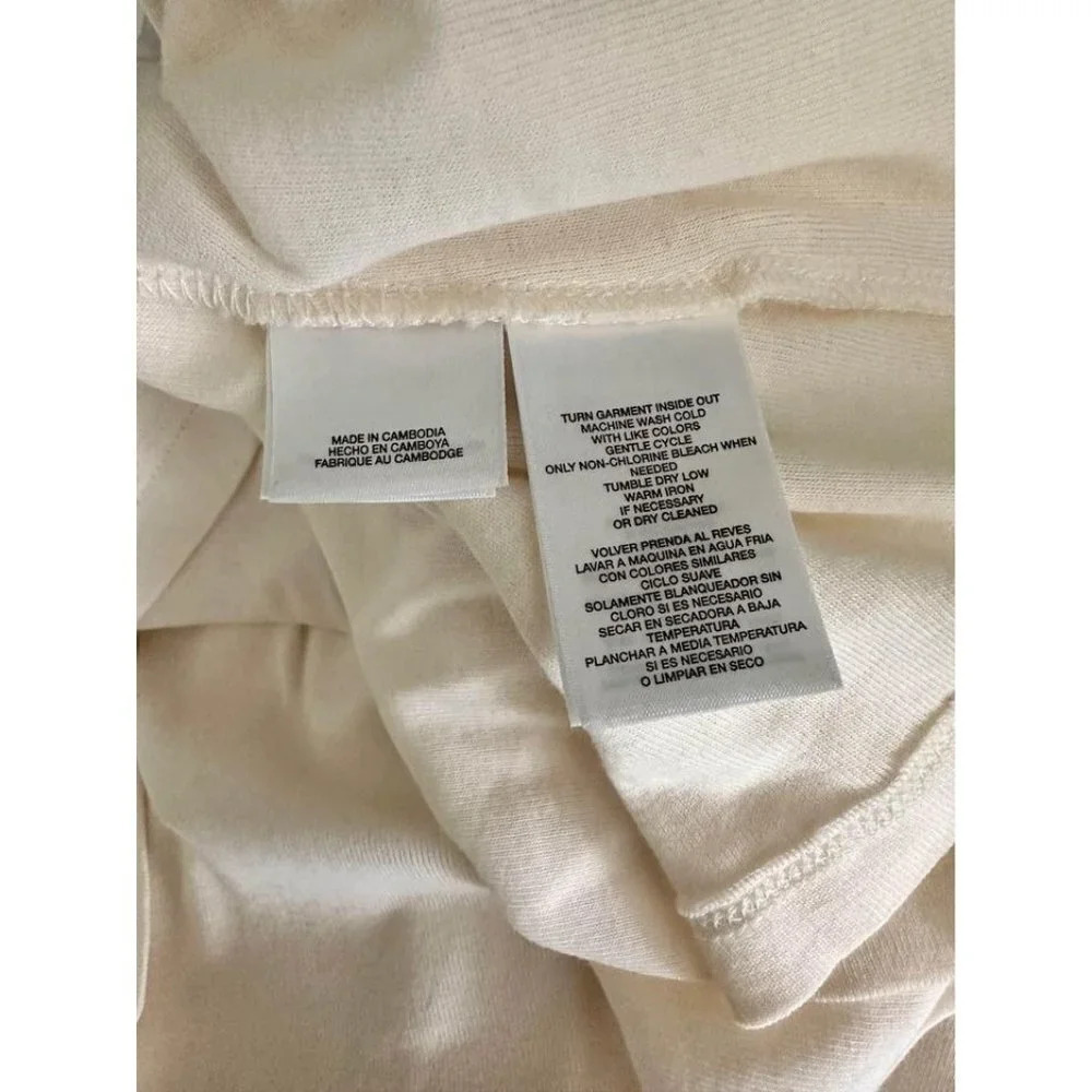 Anne Klein women's tops with key hole in White size XL #0761 - Picture 7 of 8